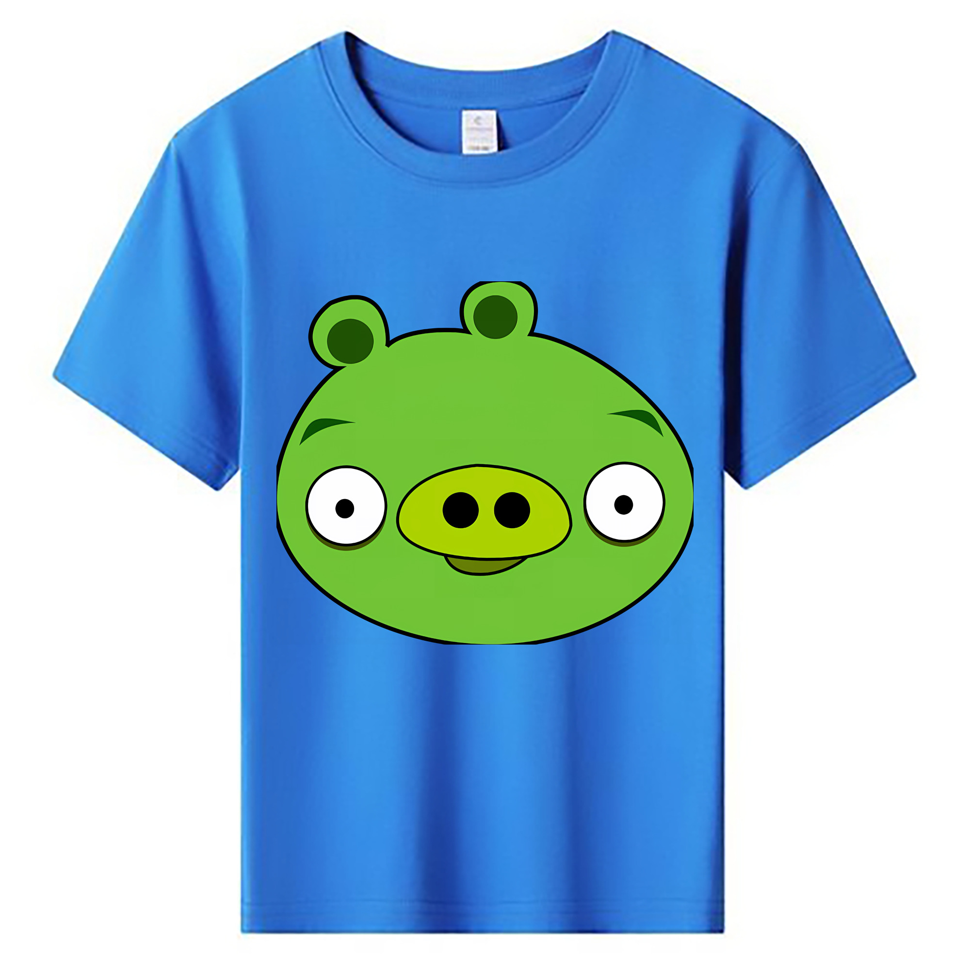 （画像用） Angry Birds アングリーバード 綿100％キッズTシャツ（フロントプリント）